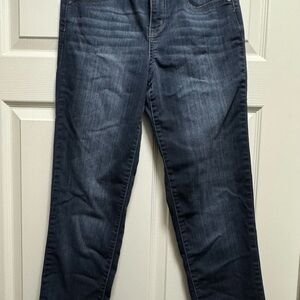 1822 Denim Blue Straight Leg Jeans Timeless Fit